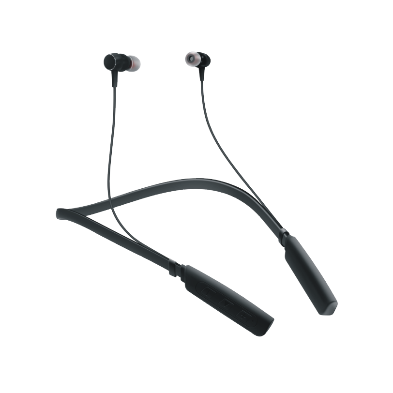 HAP-2110 Rechargeable In-Ear Neckband Hearing Aids Black 01