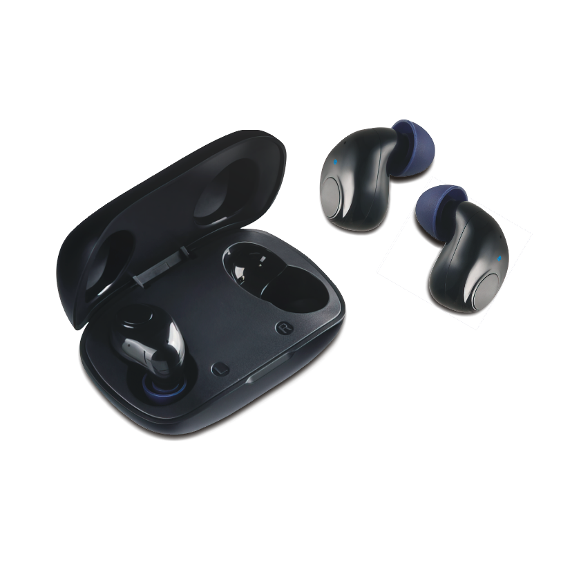 HAP-160 Rechargeable Headphones Style Hearing Aids Black 01