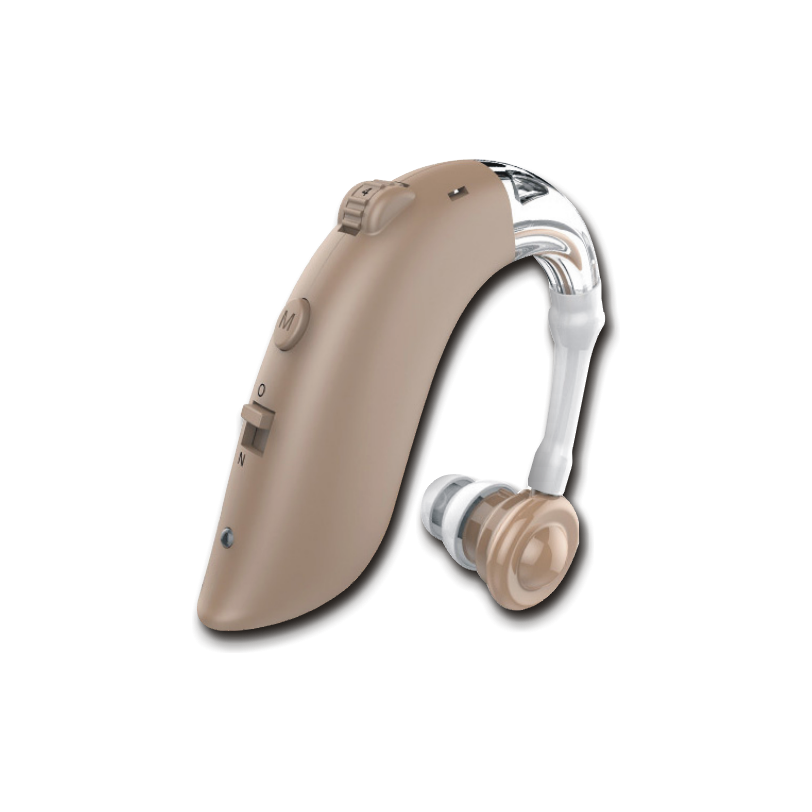 HAP-75U Rechargeable BTE Hearing Aid Beige 01